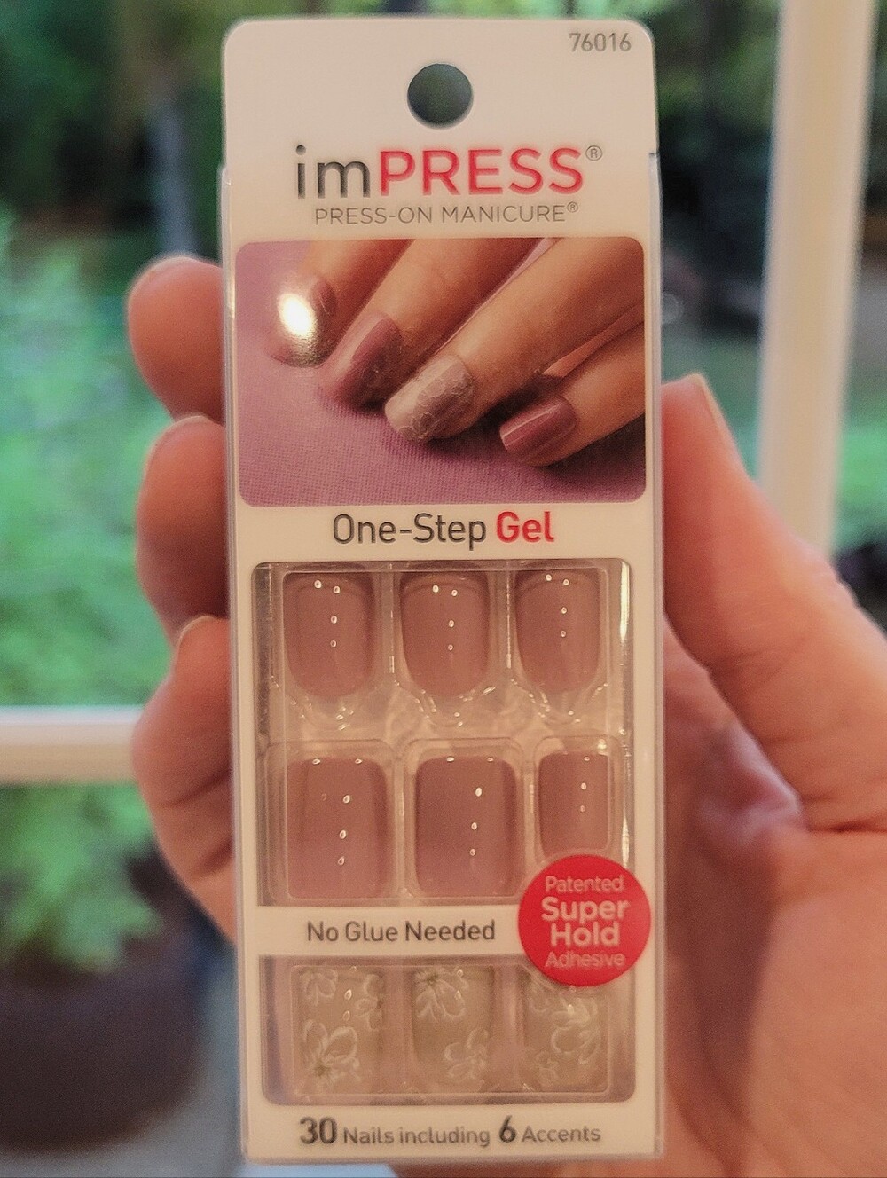 Kiss imPRESS Press-On Nails Night Fever NWT Beauty Pink Mauve